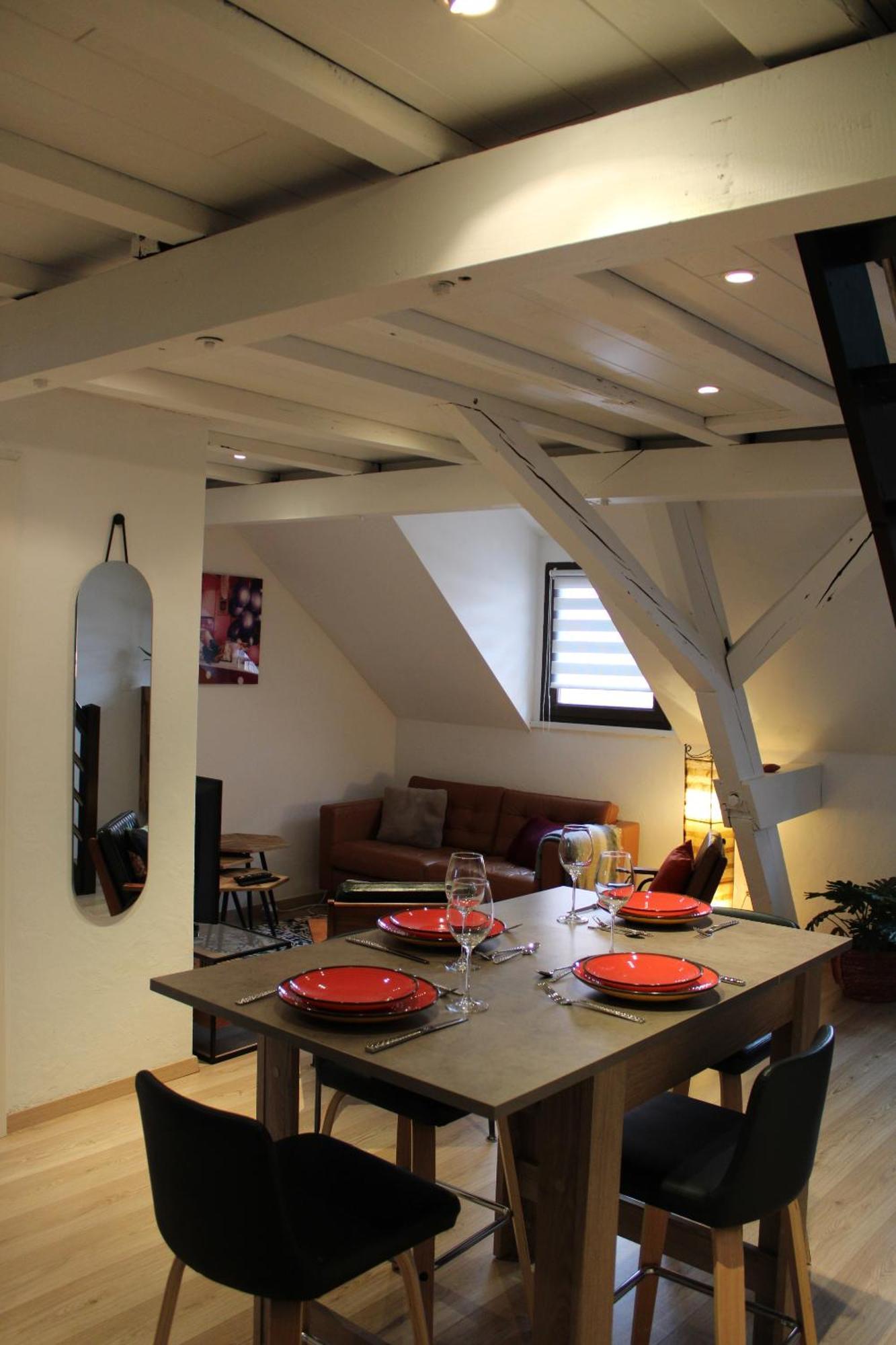 Charmant Duplex Privatise, Climatise, 2 Chambres Strasbourg Exteriör bild